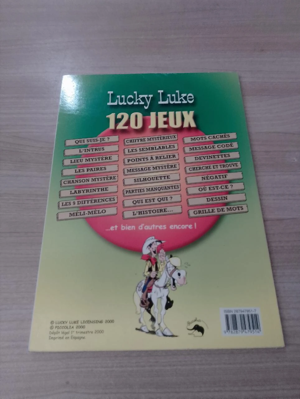 Lucky luke 120 games to have fun with Lucky luke and his friends – photo 2